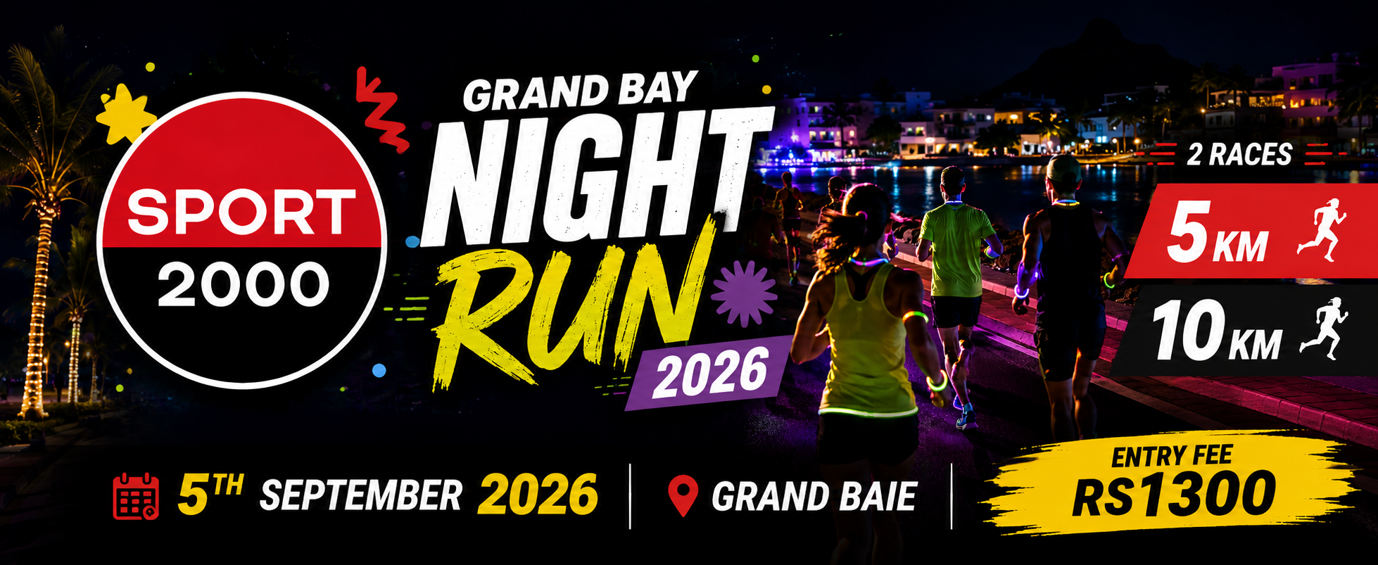 SPORT 2000 Grand Baie Night Run 2026
