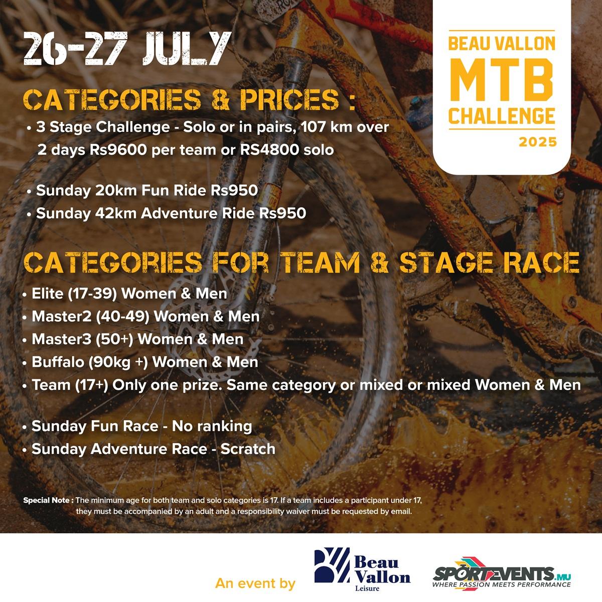 MTB Beau Vallon Challenge 2025